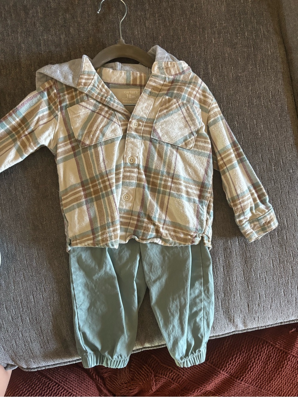 Carter's flannel set